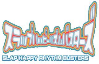 Slap Happy Rhythm Busters logo for Playstation